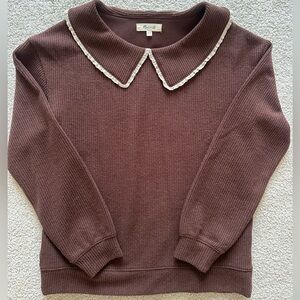 Madewell collar top